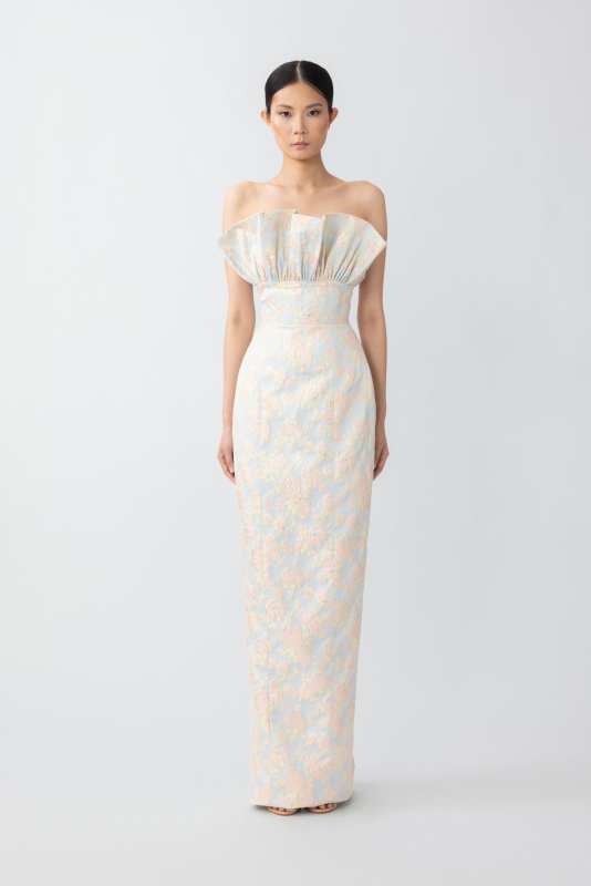 Noah Jacquard Gown